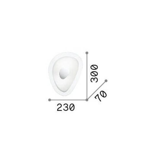 Ideal Lux GEKO Deckenleuchte E27 2-fach dimmbar Weiss 010861