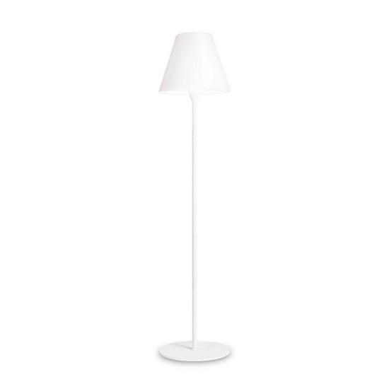 Ideal Lux ITACA Stehleuchte E27 ⌀390mm dimmbar Weiss IP44 180953