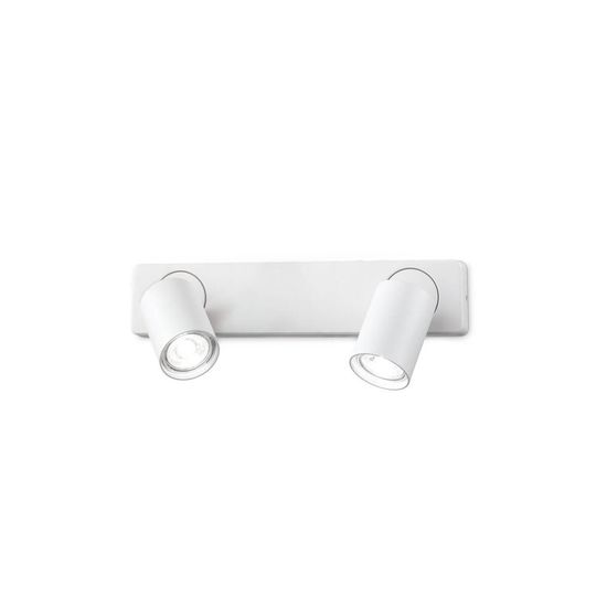 Ideal Lux RUDY GU10 Wandleuchte 2x dimmbar Weiss warmweiss 229041