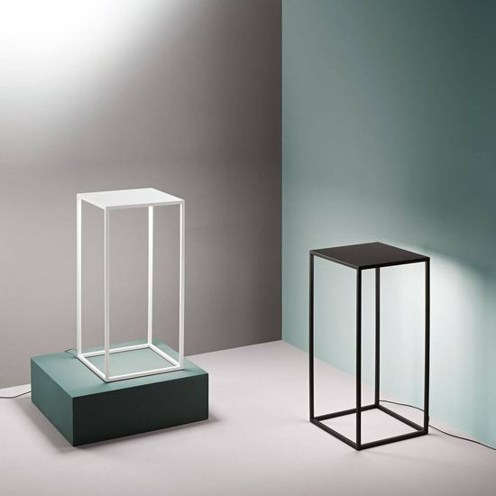 Ideal Lux IPOTESI LED Stehleuchte 16W Weiss IP44 warmweiss 282251