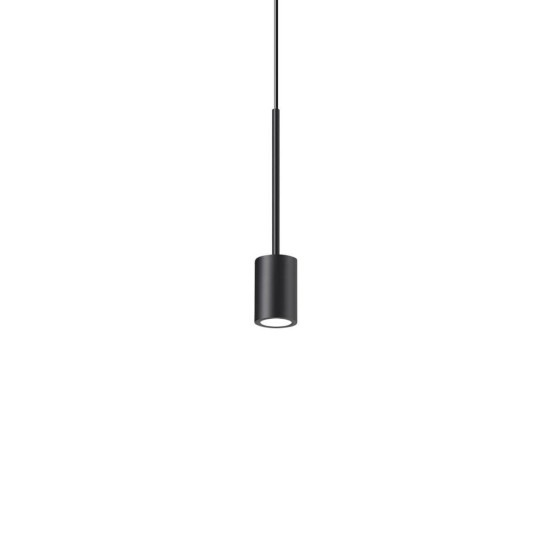 Ideal Lux ARCHIMEDE LED Pendelleuchte 4W ⌀90mm Schwarz warmweiss 328331