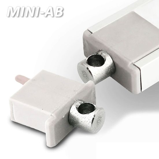 ISOLED Adapter/Endkappe mit Stromversorgung für Profil MINI
