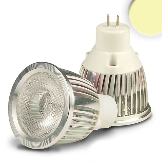 ISOLED MR11 LED Strahler 3W COB, 38°, warmweiß