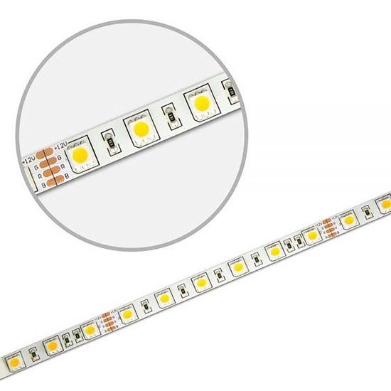 Isoled LED SIL-RGB Flexband, 24V DC, 14,4W, IP20, 5m Rolle, 60 LED/m 111957
