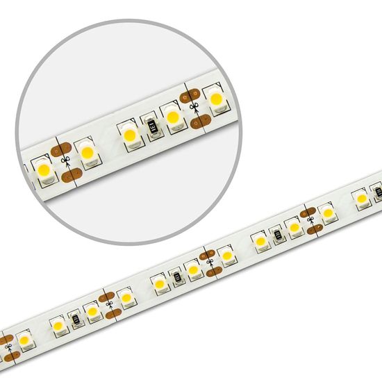 ISOLED LED SIL825 Flexband Streifen, 12V, 9,6W, IP20, warmweiß, 120 LED/m