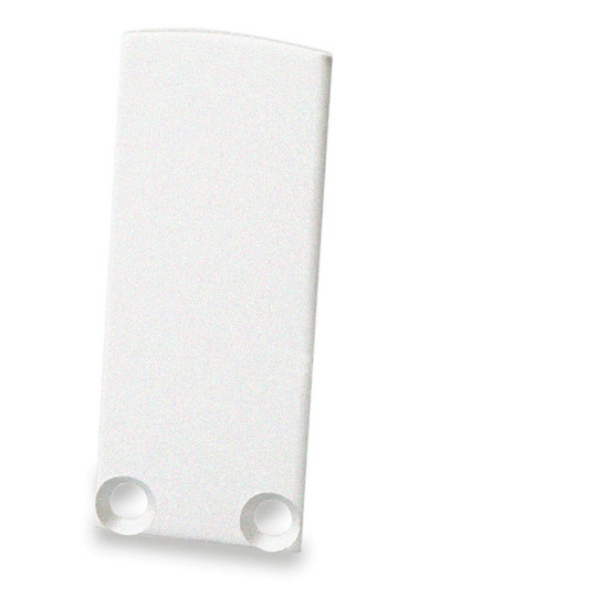 ISOLED Endkappe EC18 für SURF12 RAIL inkl. COVER4 mit TUNNEL, Alu eloxiert