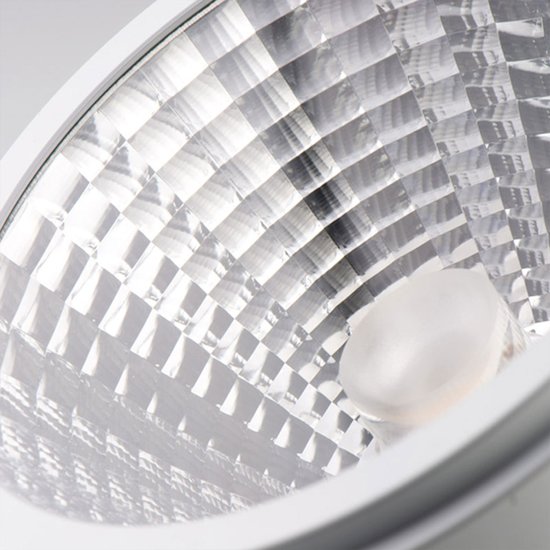ISOLED AR111 20W, 25°, warmweiß, inkl. externem VG