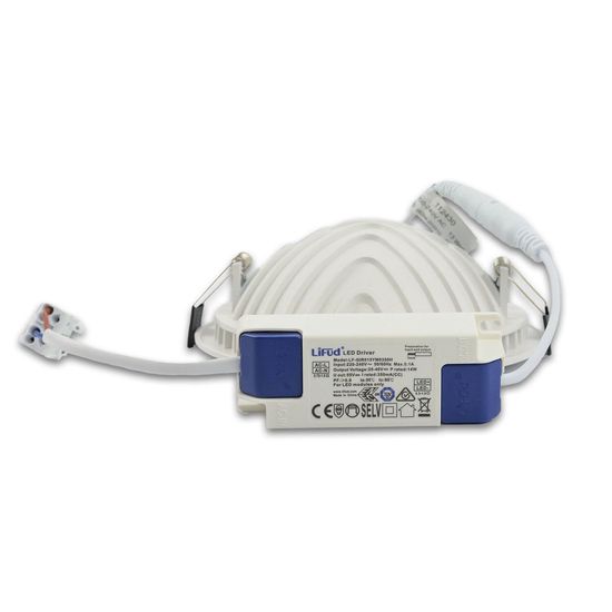 ISOLED LED Downlight LUNA 15W, indirektes Licht, weiß, warmweiß, dimmbar