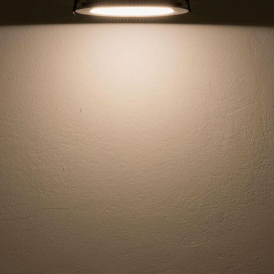 ISOLED LED Downlight LUNA 18W, indirektes Licht, weiß, warmweiß, dimmbar