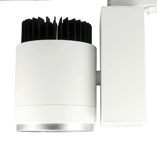 ISOLED 3-PH Schienen-Strahler Fresh Meat Light, 40W, 30°-50°, weiß matt