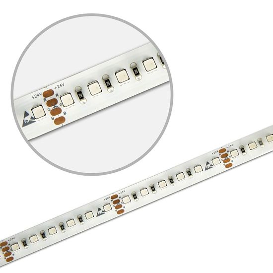 ISOLED LED HEQ HighPower RGB Flexband Streifen, 24V, 28,8W, IP20, 120 LED/m