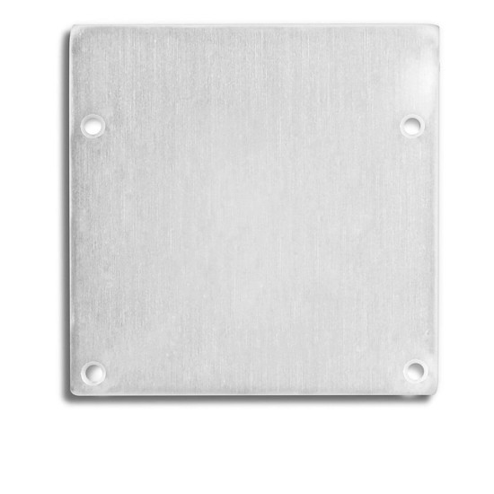 ISOLED Endkappe EC51 Aluminium für Profil LAMP55, 2 STK, inkl. Schrauben