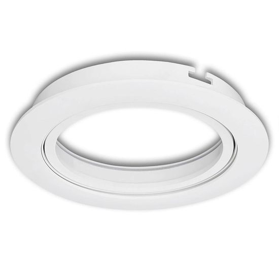 ISOLED Einbaurahmen AR111, rund, flach, schwenkbar