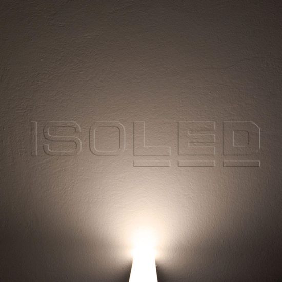 ISOLED 3-PH Linearleuchte 600mm, 20W, 110°, weiß matt, 3000K