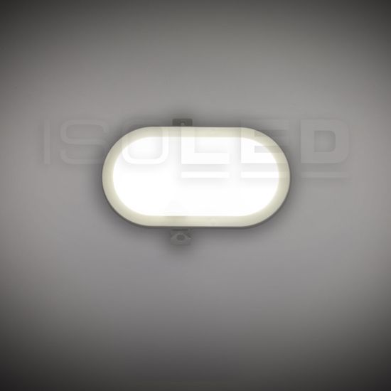 ISOLED LED Kellerleuchte, 10W, IP44, weiß, neutralweiß