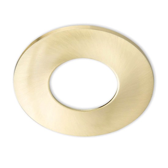 ISOLED Cover Aluminium gold gebürstet für Einbaustrahler Sys-68