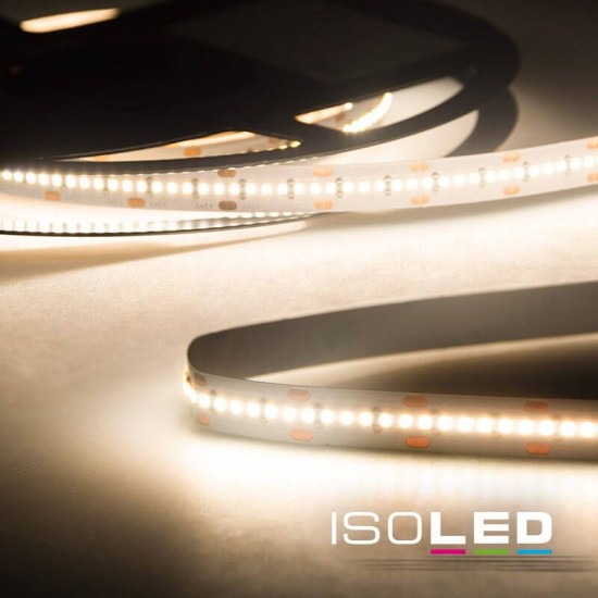 ISOLED LED CRI930 Linear10 Flexband Streifen, 24V, 10W, IP20, warmweiß, 240 LED/m