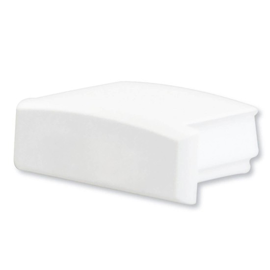 ISOLED Endkappe EC1W weiß für Profil SURF12 FLAT, 1 STK