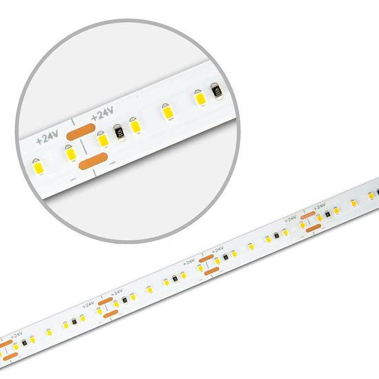 ISOLED LED CRI965 Linear10 Flexband Streifen, 24V, 6W, IP20, kaltweiß, 180 LED/m