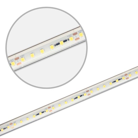 ISOLED LED AQUA860 CC Flexband Streifen, 24V, 12W, IP68, kaltweiß, 15m Rolle, 120 LED/m