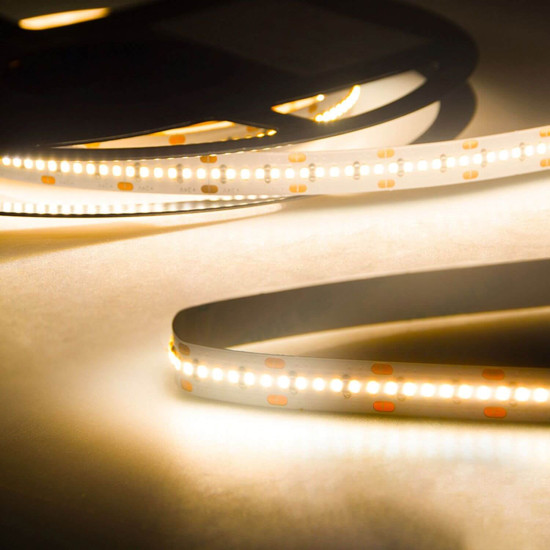 ISOLED LED CRI927 Linear10 Flexband Streifen, 24V, 10W, IP20, warmweiß, 20m Rolle, 240 LED/m