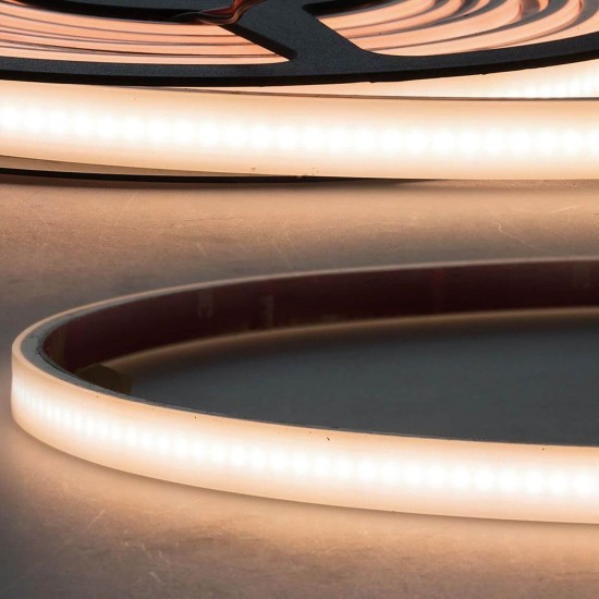 ISOLED LED AQUA930 Flexband Streifen, milchig, 24V, 10W, IP67, warmweiß, 240 LED/m