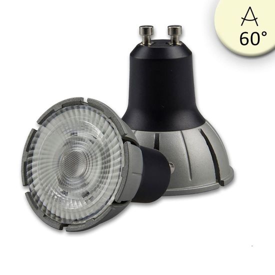 ISOLED GU10 Vollspektrum LED Strahler 7W COB, 60°, 3000K, dimmbar