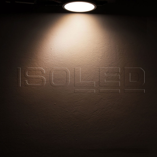 Isoled LED Downlight Flex 8W, prismatisch, 120°, Lochausschnitt 50-100mm, warmweiß 113753