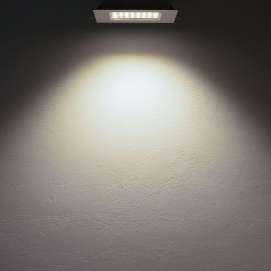 ISOLED LED Downlight Prism blendungsreduziert 25W, IP54, neutralweiß, dimmbar