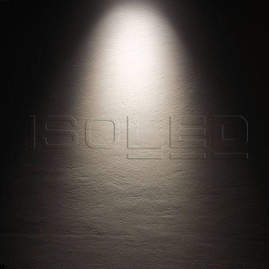 ISOLED LED Einbauleuchte Raster Line weiß/schwarz, 10W, neutralweiß, schwenkbar