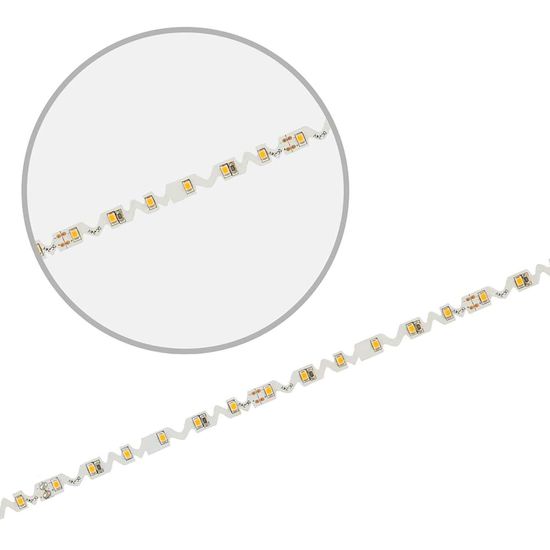 ISOLED LED CRI940 Flexband Streifen Curve, 24V 12W, IP20 neutralweiß, für Winkel und Ecken, 60 LED/m