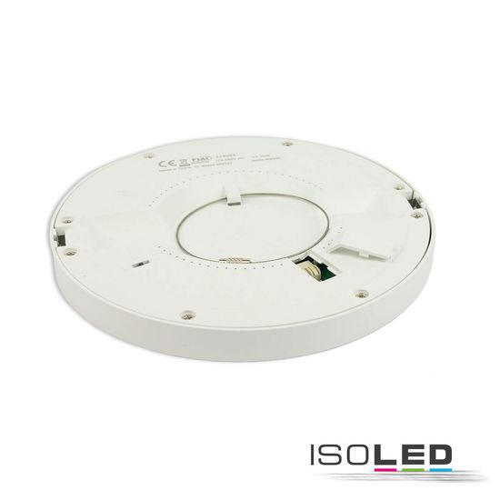 ISOLED LED Aufbau/Einbauleuchte Slim Flex, 6W, schwarz, ColorSwitch 3000/3500/4000K