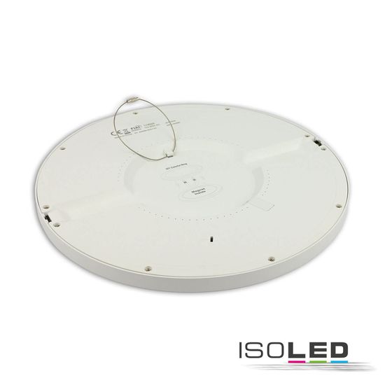 ISOLED LED Aufbau/Einbauleuchte Slim Flex, 24W, schwarz, ColorSwitch 3000/3500/4000K