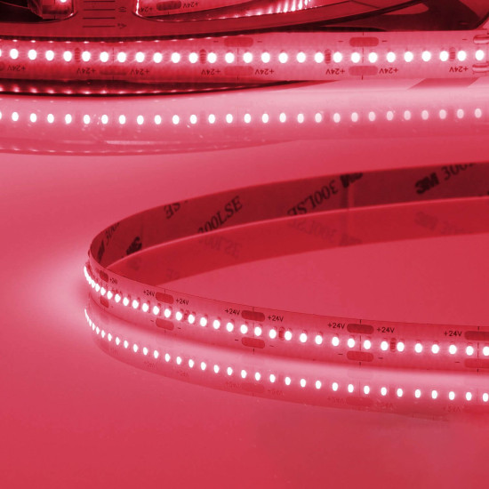 ISOLED LED CRI9P Linear10 Flexband Streifen, 24V, 15W, IP20, pink, 280 LED/m
