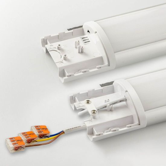 ISOLED LED Aufbauleuchte 60cm, 20W, IP42, Color Switch 3000/3500/4000K