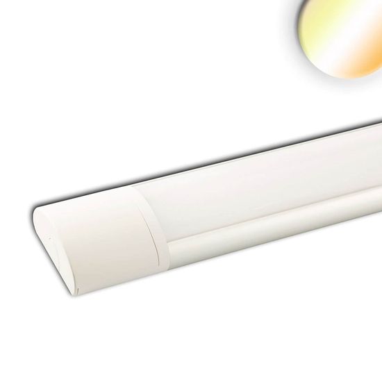 ISOLED LED Aufbauleuchte 120cm, 40W, IP42, Color Switch 3000/3500/4000K