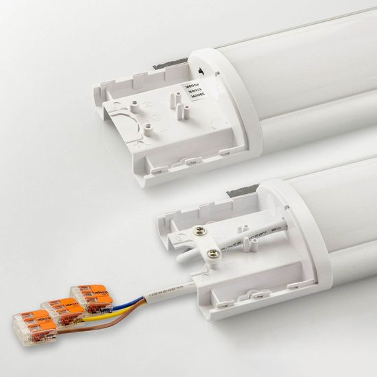 ISOLED LED Aufbauleuchte 120cm, 40W, IP42, Color Switch 3000/3500/4000K