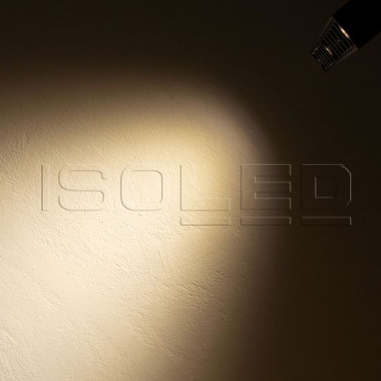 ISOLED 3-PH Raster-Schienen-Strahler, 35W, 45°, weiß matt, 3000K
