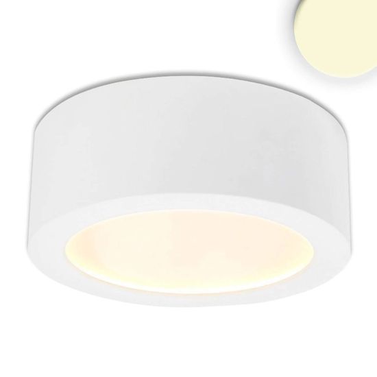 ISOLED LED Aufbauleuchte LUNA 15W, weiß, indirektes Licht, warmweiß, dimmbar