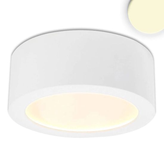 ISOLED LED Aufbauleuchte LUNA 18W, weiß, indirektes Licht, warmweiß, dimmbar