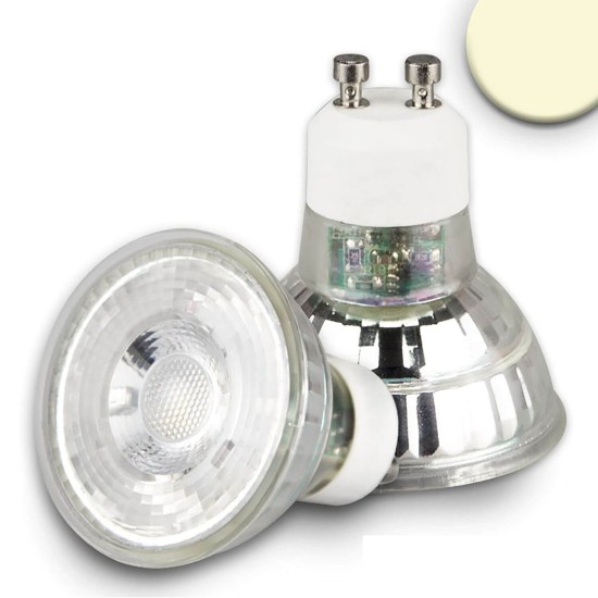 ISOLED GU10 LED Strahler 5W, 45°, prismatisch, warmweiß, CRI90