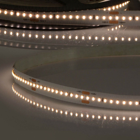 ISOLED LED CRI930 Linear 48V Flexband Streifen, 8W, IP20, warmweiß, 240 LED/m