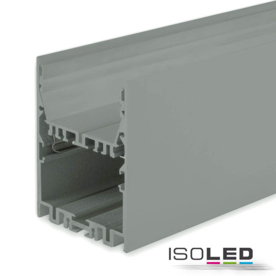 ISOLED LED Leuchtenprofil LAMP40 Up+Down Aluminium silber pulverbeschichtet