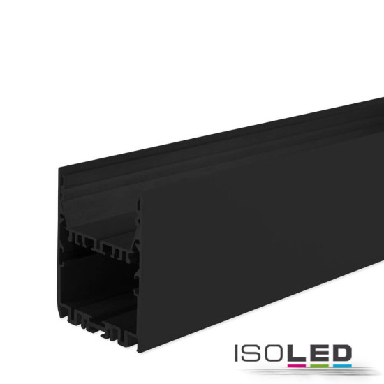 ISOLED LED Leuchtenprofil LAMP40 Up+Down Aluminium schwarz pulverbeschichtet