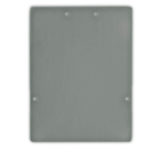 ISOLED Endkappe EC74 Aluminium silber für Profil LAMP40, 2 STK, inkl. Schrauben
