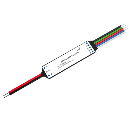 ISOLED Sys-Pro RGB+W Funk Mesh PWM-Dimmer Mini, 4 Kanal, 12-24V DC 4x1A