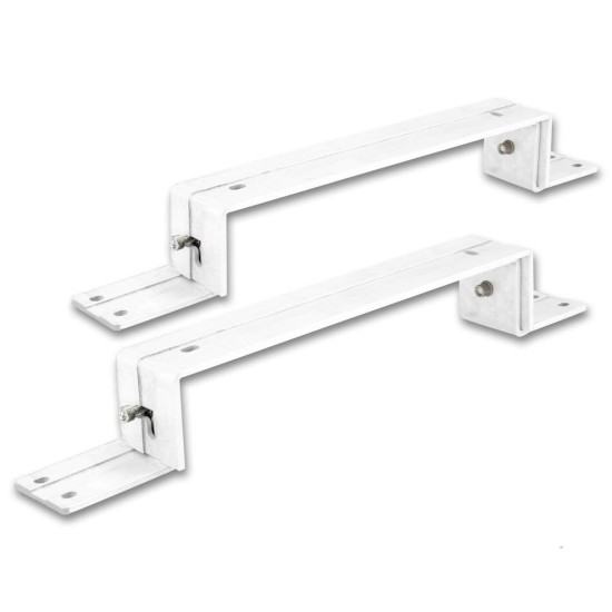 ISOLED Montagebügel 2 STK für ISOLED LED Panel 300x1200, weiß RAL 9016