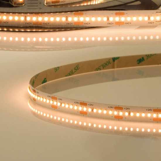 ISOLED LED CRI920 Linear8 Flexband Streifen, 24V, 15W, IP20, ultrawarmweiß, 280 LED/m