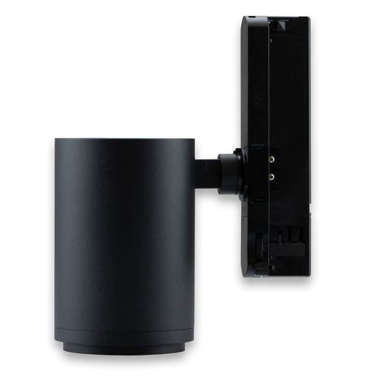 ISOLED 3-PH Schienen-Strahler fokussierbar, 42W, 20°-70°, schwarz matt, 3000K, CRI92