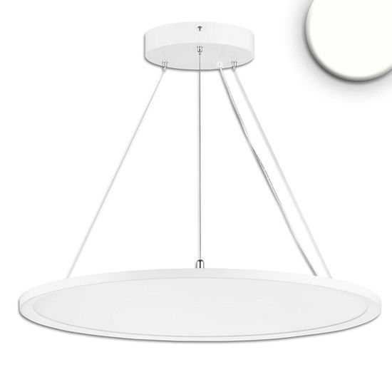 ISOLED LED Office Hängeleuchte Up+Down, 20+20W, DN610, weiß, UGR19, 4000K, DALI dimmbar